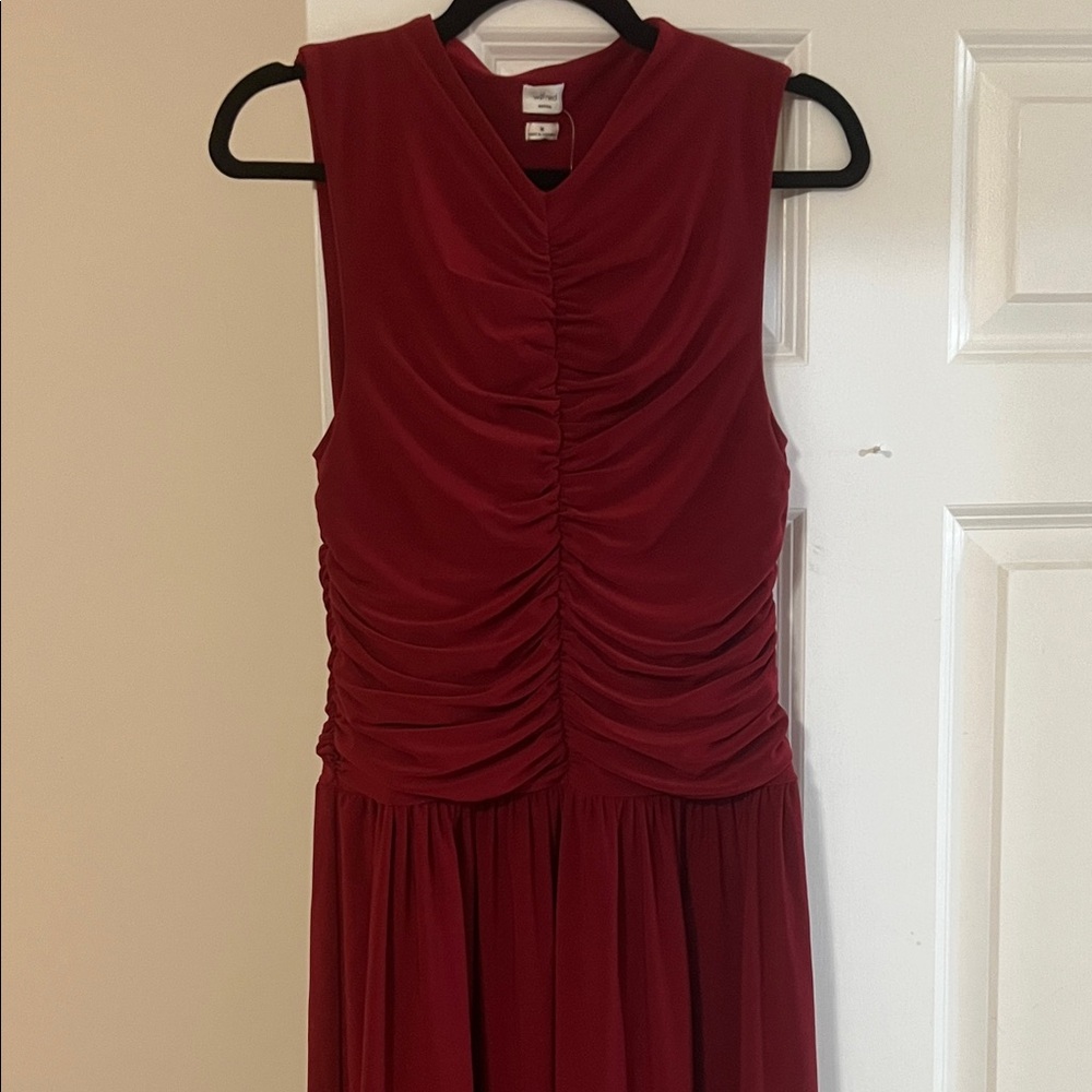 Wilfred Fosette Dress in Red